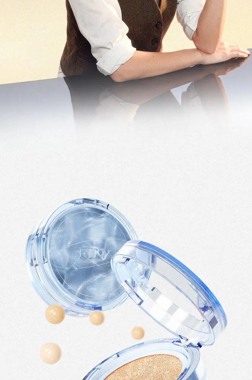 [한정수량/단독구성] 핀브 크리스탈 글로우 쿠션 기획(본품+리필+키링) 상세페이지 6